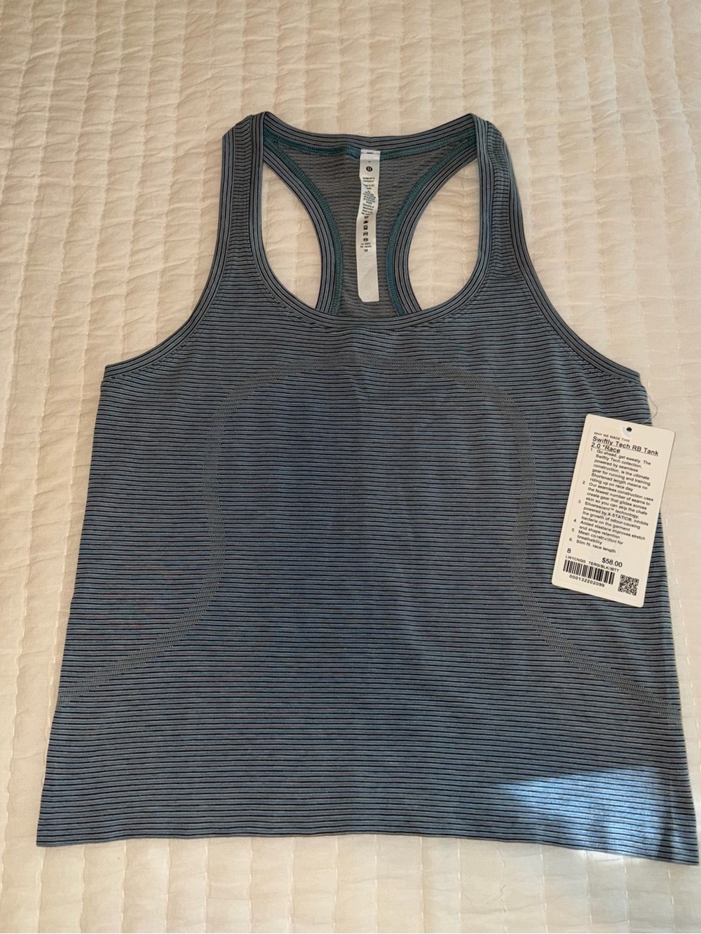 NWT Lululemon Women's Swiftly Tech RB Tank 2.0 *Race